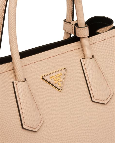 prada double medium bag|prada saffiano cuir double bag.